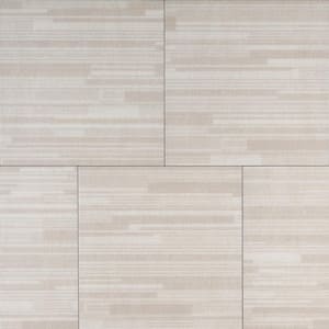 Rug Bianco 18 in. x 18 in. Glazed Porcelain Floor and Wall Tile (26 cases/409.5 sq. ft./pallet)