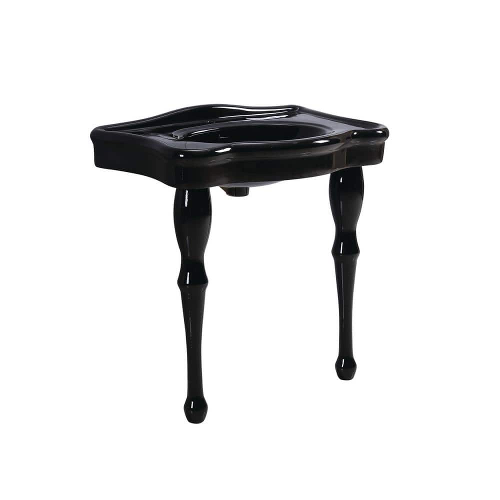 Console Table and Pedestal Legs Combo with Single-Hole in Black price history on PriceWatchPro