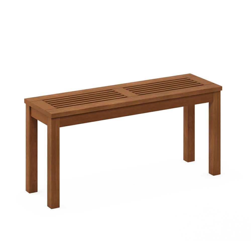 Tioman Natural Hardwood Outdoor Backless Bench