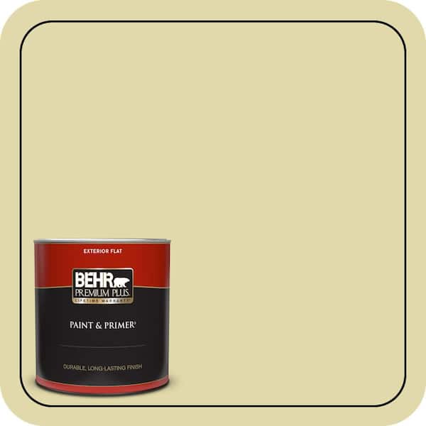 BEHR PREMIUM PLUS 1 qt. Home Decorators Collection #HDC-CT-27A Fresh Willow Flat Exterior Paint & Primer