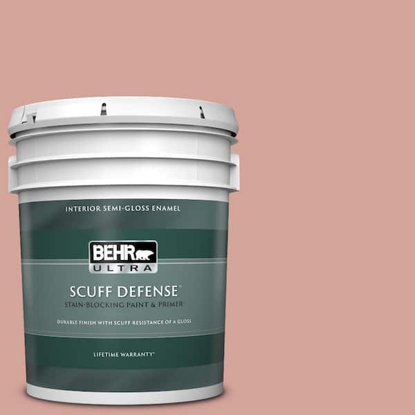 BEHR ULTRA 5 gal. #S160-3 Bubble Shell Extra Durable Semi-Gloss Enamel Interior Paint & Primer