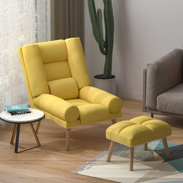 Sofa Chair Armchair With Ottoman, Sofa Chair Ottoman Set