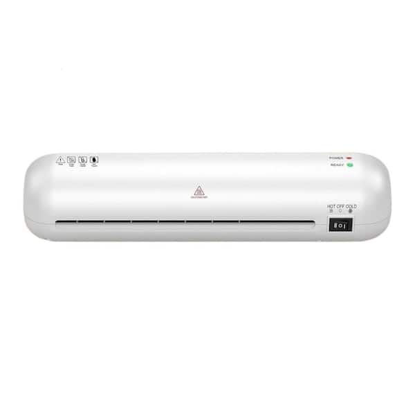 A4 Laminator Machine 9 in. with 6-in-1 Personal Desktop Laminator Hot & Cold Laminator Kit w/ Laminating Sheets 30-Piece