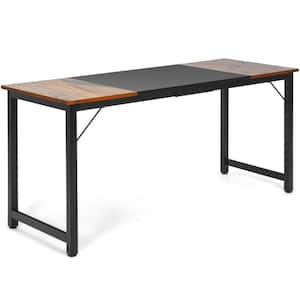 63 in. W Large Computer Desk Writing Workstation Conference Table Home Office