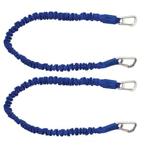 BoatTector RV/Marine High-Strength Dock and Storage Bungee Value 2-Pack - 24", Blue