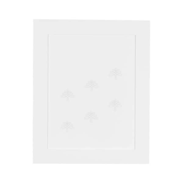 Lancaster Shaker White Decorative Door Panel 24-in. W x 30-in H x 0.75-in D