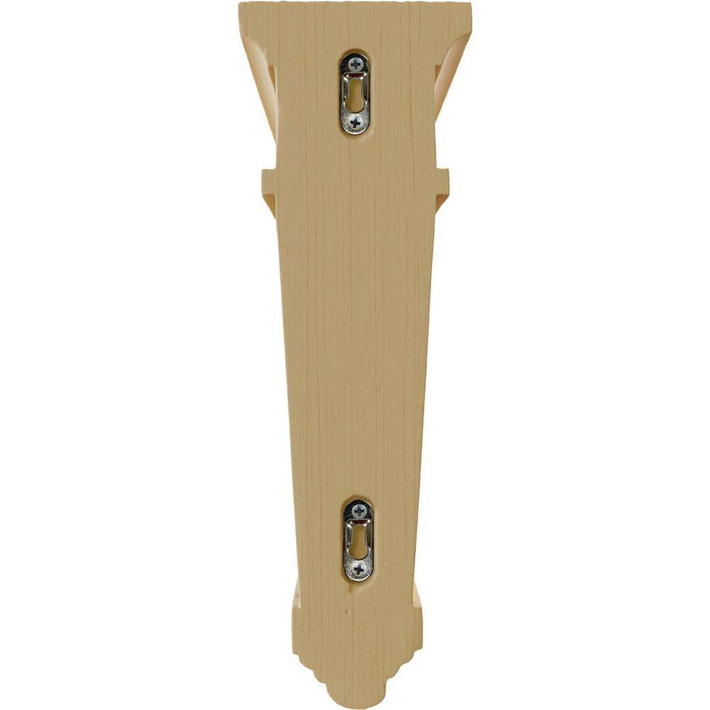 Alder Wood 4.5" x 10" x 13.75" Arlington Corbel