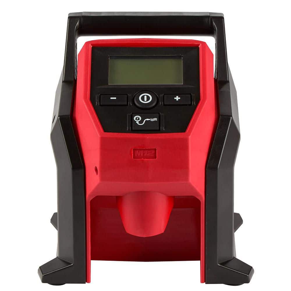 Milwaukee M12 12-Volt Lithium-Ion Cordless Electric Portable Inflator (Tool-Only) 2475-20 - The Home Depot