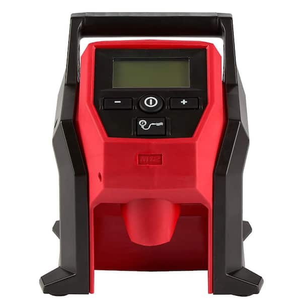 M12 12-Volt Lithium-Ion Cordless Electric Portable Inflator (Tool-Only)