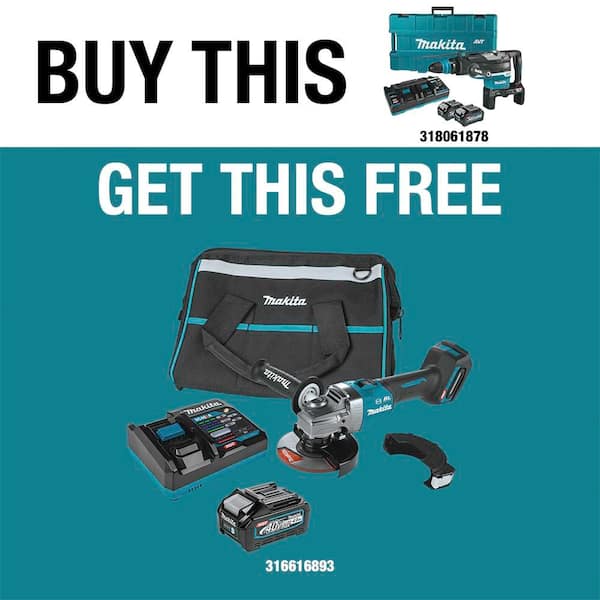 40V max X2 XGT (80V max) Brushless Cordless 2 in. AVT Rotary Hammer Kit, AFT, AWS Capable (4.0 Ah)