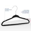 OSTO Ivory Velvet Hangers 100-Pack OV-113-100-IV-H - The Home Depot