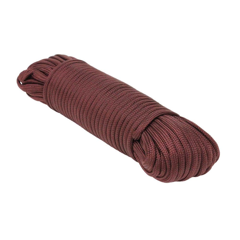 Extreme Max 3008.0559 Brown Type III 550 Paracord Commercial Grade - 5/32 x 25