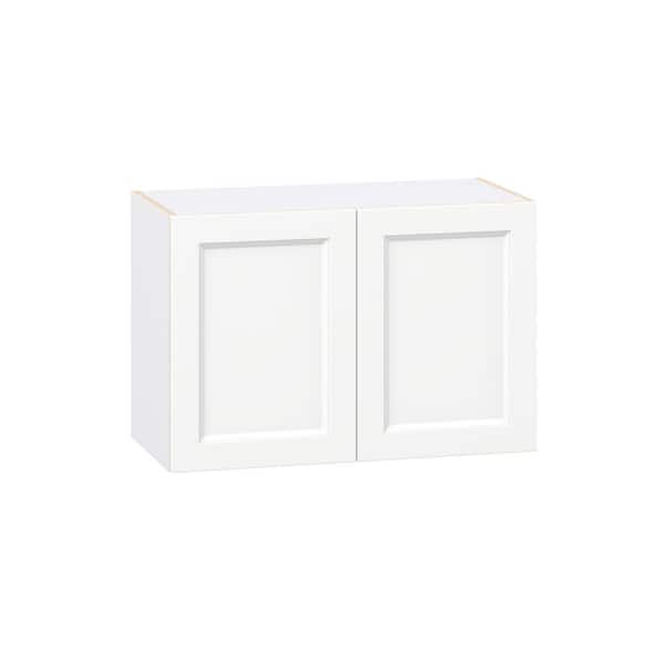 Laramie 30 in. W x 14 in. D x 20 in. H Assembled Wall Bridge Kitchen Cabinet in Painted Bright White