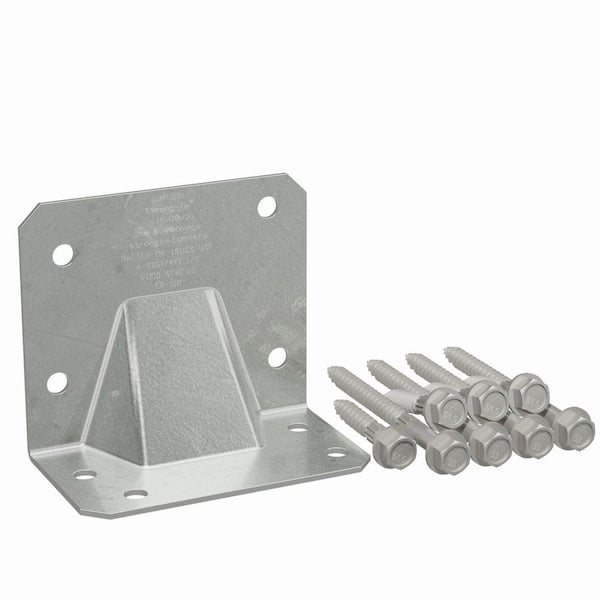 Simpson Strong-Tie HGA Hot-Dip Galvanized Hurricane Gusset Angle with SDS Screws (10-Qty)