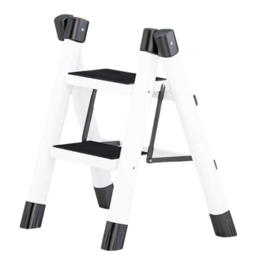 TITANKIT PRO 2-Step Lightweight Steel Step Stool (7 ft. Reach), 300 lb ...