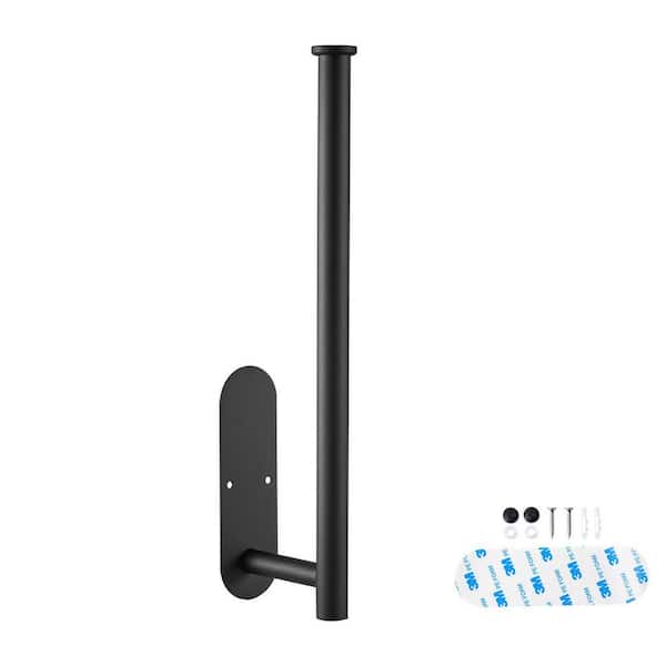 Paper Towel Holder Under Cabinet, High-Quality Stainless Steel Paper Towel Holder, Holder Wall Mount for Kitchen Black