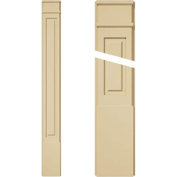 Ekena Millwork 2 in. D x 9 in. W x 82 in. L Primed Polyurethane Pilaster 1- Pack