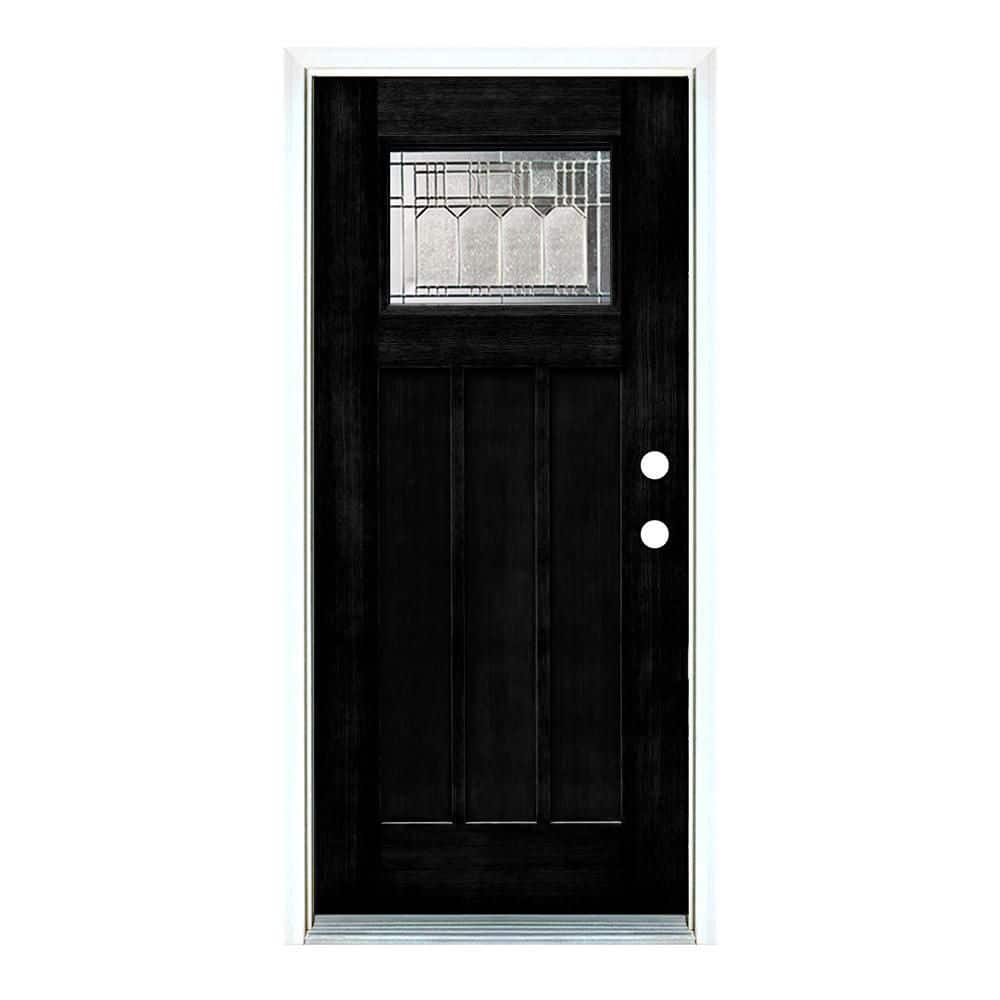 MP Doors 36 in. x 80 in. Left-Hand Inswing Classic Craftsman
