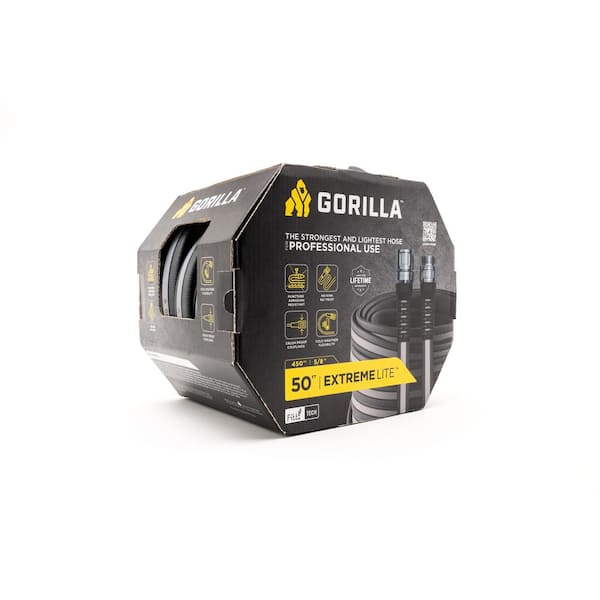 【ごりらいも「送料無料」 エリプス ５０粒入ボトル ６本セット！ Gorilla Extremelite 5/8 in. x 50 ft. Heavy Duty Garden Hose