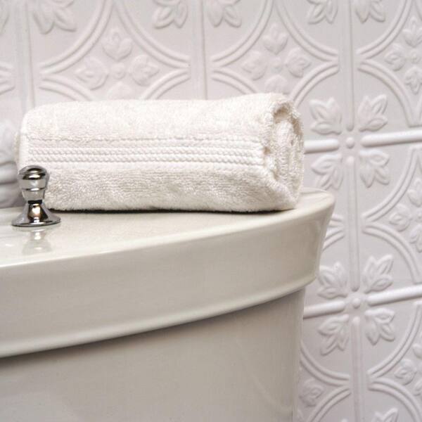 Fasade 96 in. x 48 in. Traditional 1 Decorative Wall Panel in Copper Fantasy