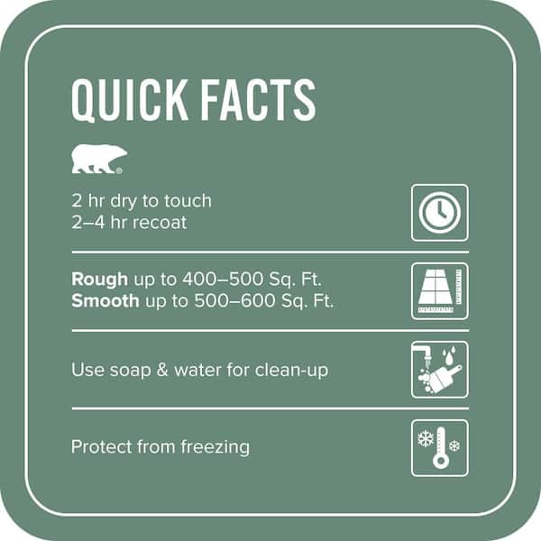 1 gal. #PFC-44 Green Adirondack Solid Color Flat Interior/Exterior Concrete Stain