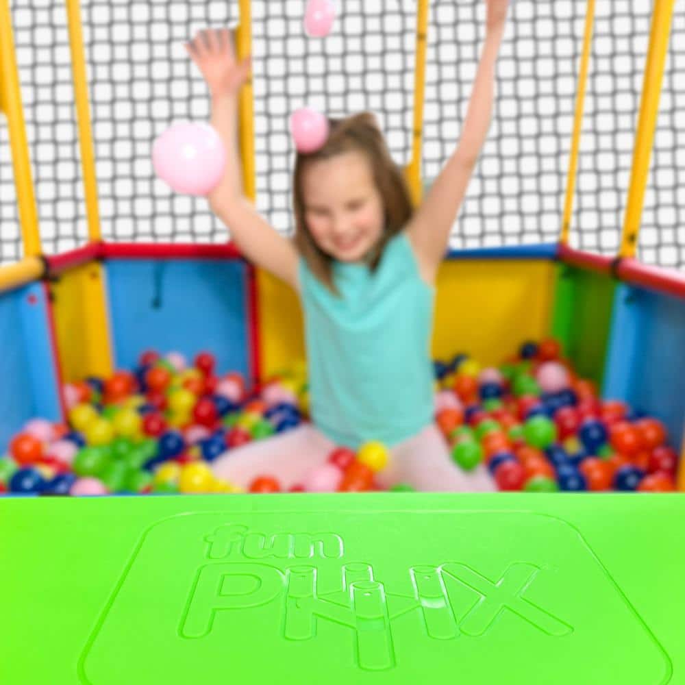Colorful Plastic Buildable Ball Pit Play Set with Net