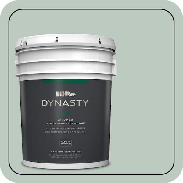 BEHR DYNASTY 5 gal. #N420-2 Mountain Falls Semi-Gloss Exterior Stain-Blocking Paint & Primer