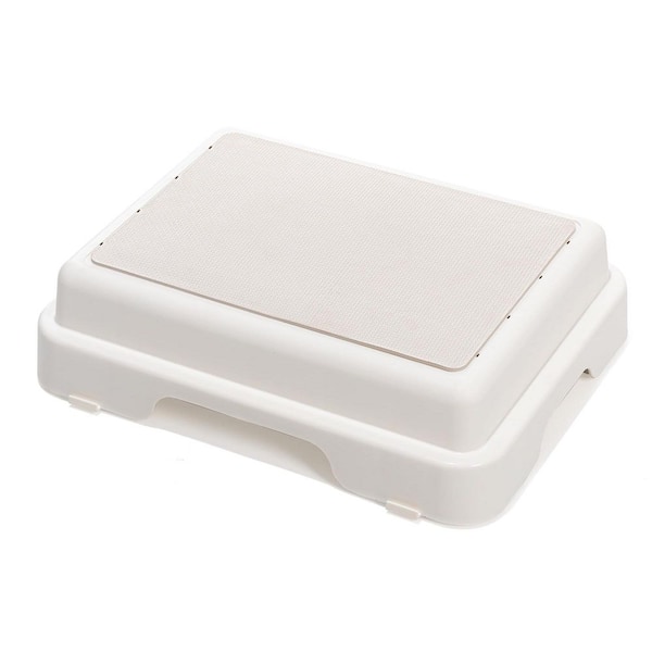 Shower Bath Step Stackable Bathtub Non Slip Safety Step Stool, Handicap Wideing Hand Free Platform