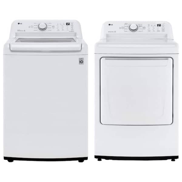 4.3 Cu. Ft. Top Load Washer with NeveRust Drum and 7.3 Cu. Ft. Dryer Set