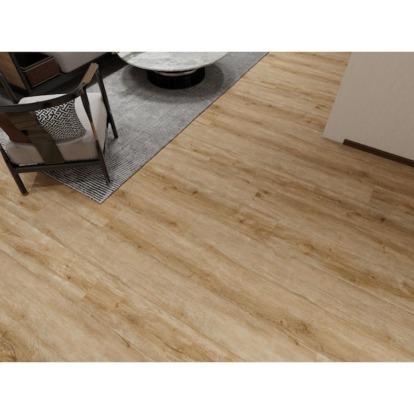 DOTFLOOR Take Home Sample-Green Ash Chocolate Brown 5 mm