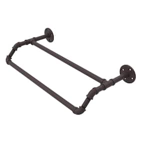 Pipeline Collection 24 in. Double Towel Bar in Oil Rubbed Bronze