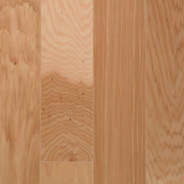 Millstead Take Home Sample - Hickory Natural Engineered Click Hardwood Flooring - 5 in. x 7 in.