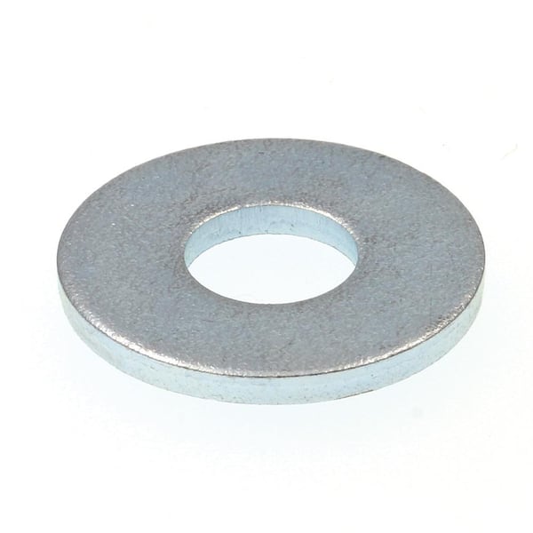 Prime-Line 1/4 in. x 47/64 in. O.D. USS Zinc Plated Steel Flat Washers (100-Pack)