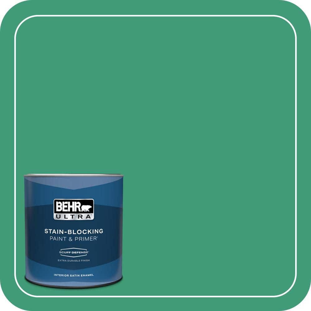 1 qt. #MQ6-42 Dancing Jewel Extra Durable Satin Enamel Interior Paint & Primer price history on PriceWatchPro