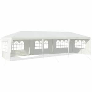 10 ft. x 30 ft. Outdoor Party Wedding 5 Sidewall Tent Canopy Gazebo