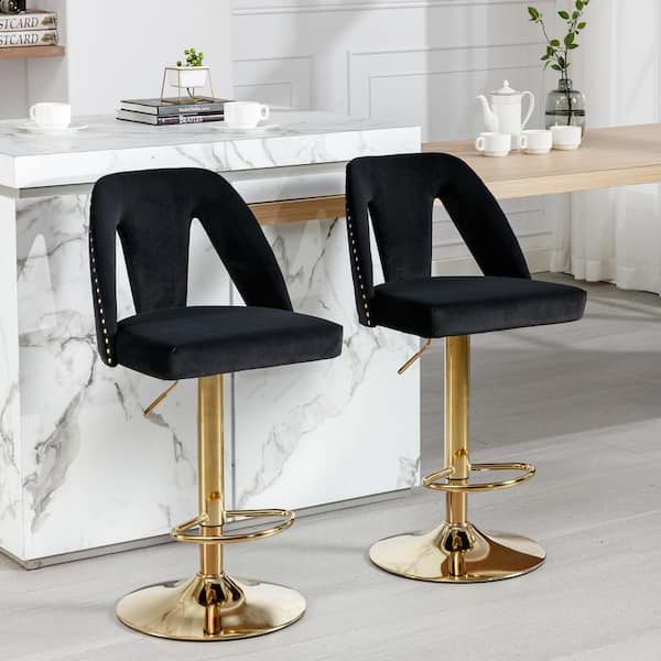 Home depot online black bar stools