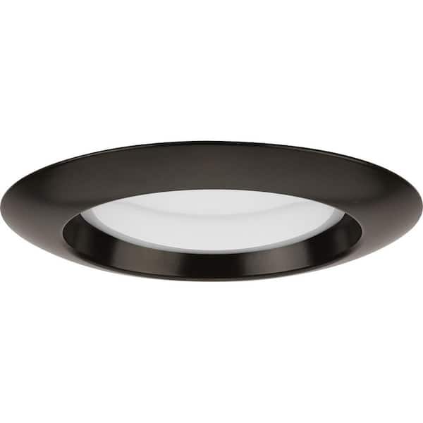 Intrinsic 4 in. LED Antique Bronze Round Eyeball Recessed Light Trim 5CCT