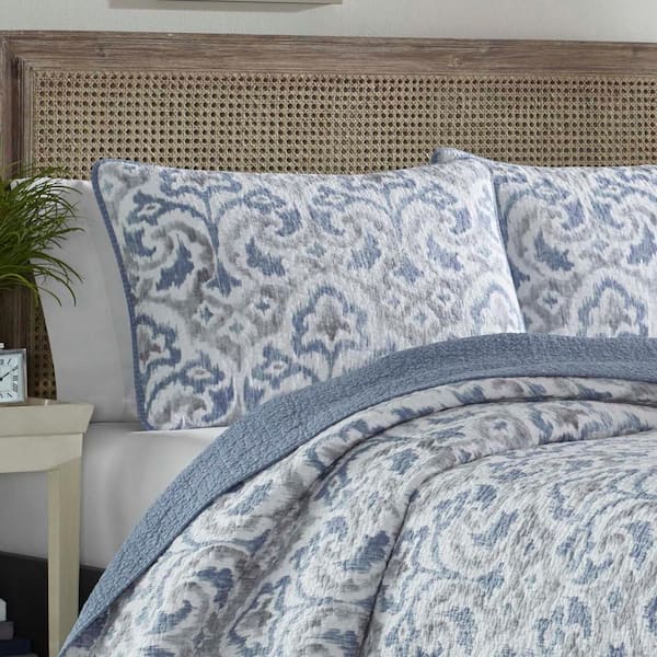 tommy bahama blue quilt