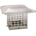 18 in. x 18 in. Adjustable Stainless Steel Chimney Cap