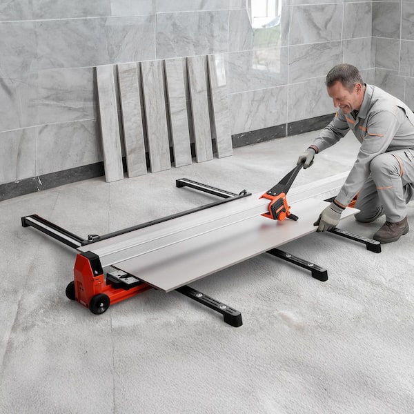 71in. Tile Cutter with Tungsten Carbide Blade, Adjustable Portable, Cuts Through Ceramic Floor and Wall Tile 2025 update