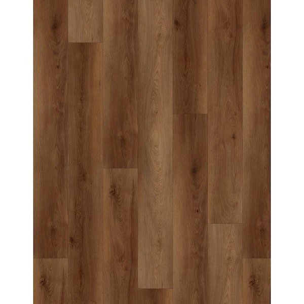 Camelia Sencha 20 MIL x 9 in. W x 60 in. L Waterproof Click Lock Vinyl Plank Flooring (29.5225 sq. ft. /case)