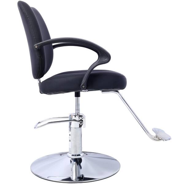 thumbnail image 2 of HairArt Black Barber Hair Cutting Cape – 48x54 Inches, Salon & Spa Shampoo Cape 2 of 5