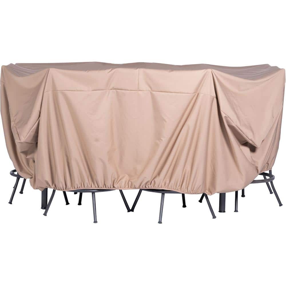 Nude Sun Resistant Outdoor Furniture Cover for 5-Piece Set