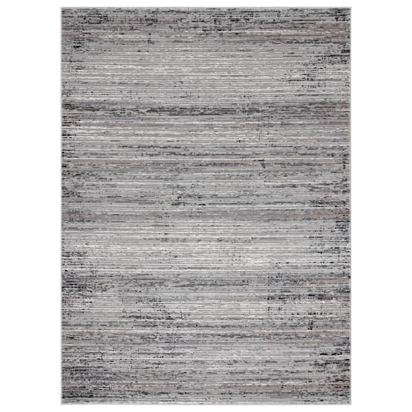 United Weavers Austin Westway Grey 9 ft. 10 in. x 13 ft. 2 in. Oversize Area Rug