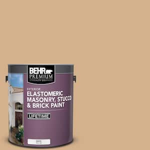 1 gal. #S290-4 Summerwood Elastomeric Masonry, Stucco and Brick Exterior Paint