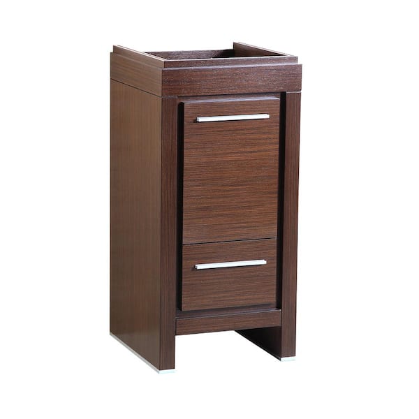 Fresca Allier 16 in. Modern Bathroom Vanity Cabinet in Wenge Brown