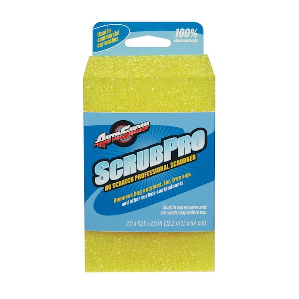 4 Pcs Car Cleaning Sponges Scratch Proof Car Wash Sponge 