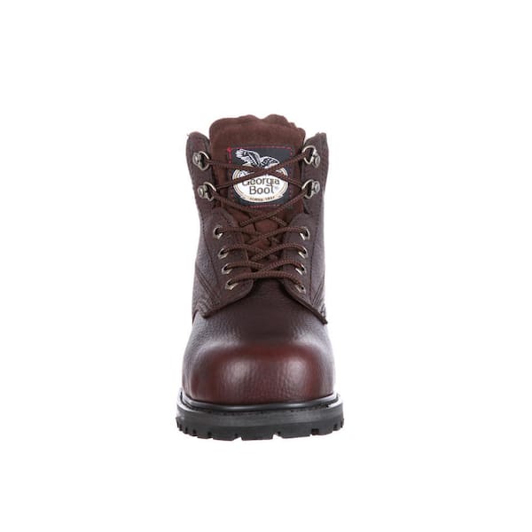 Georgia Boot Oiler G6174 Waterproof Steel Toe Work Boots Mens Size 11.5M GEORGIA BOOT Mens Oiler Steel Toe Waterproof Work Boot  main image 2