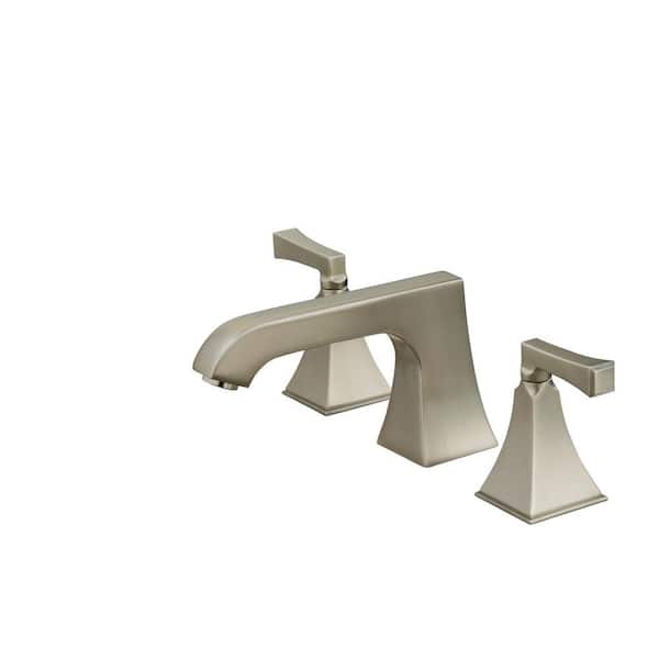 KOHLER Memoirs 2-Handle Deck-Mount Roman Tub Faucet Trim Kit in Vibrant Brushed Nickel (Valve not Included)
