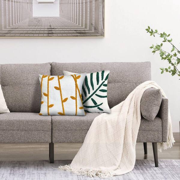 Sofa Pillow Set, Throw Pillows for Couch Green, Modern Pillow